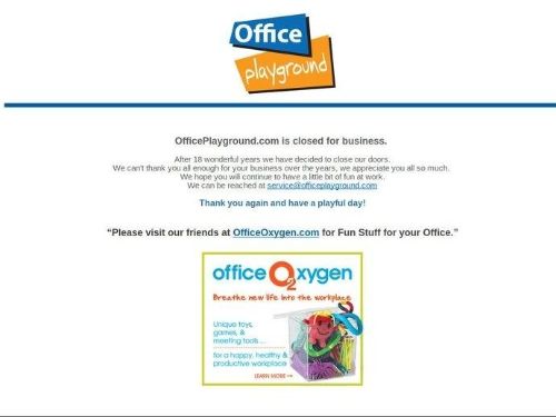 Office Playground Promo Codes & Coupons