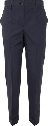 Cropped Tailored Trousers-BN