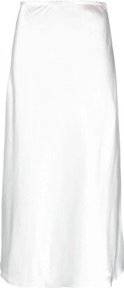 Atu Body Couture A-line satin maxi skirt-AB