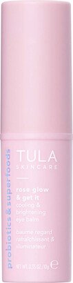 Tula Skincare Rose Glow & Get It Cooling & Brightening Eye Balm