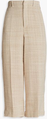 Bandai cropped cotton-blend wide-leg pants