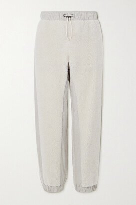 Wool-blend Fleece Tapered Ski Pants - Off-white