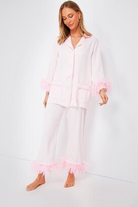 Pink Wedding Pajama Set