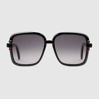 Square frame sunglasses-EA