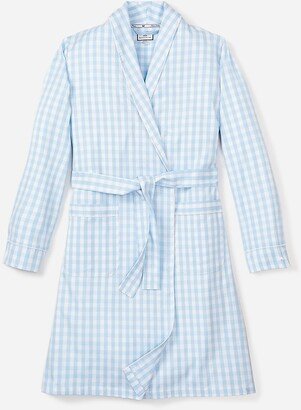 Petite Plume™ women's gingham robe