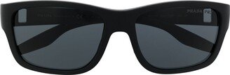 Linea Rosa rectangle-frame sunglasses