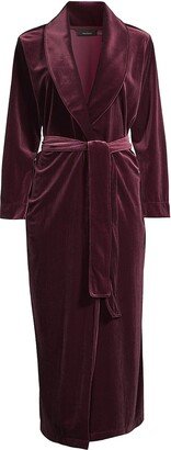 Purple Dove Natalie Velvet Robe