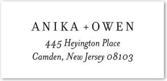 Address Labels: Simple And Stylish Address Label, White, Address Label, Matte