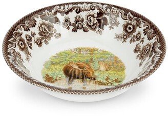 Woodland Majestic Moose Ascot Cereal Bowl-AA