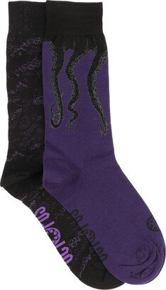 Socks & Hosiery Purple-AB