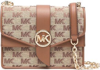 Logo Jacquard Crossbody Bag-AA