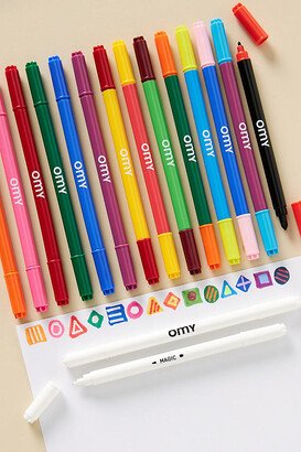 OMY Dual-Tip Markers, Set of 16