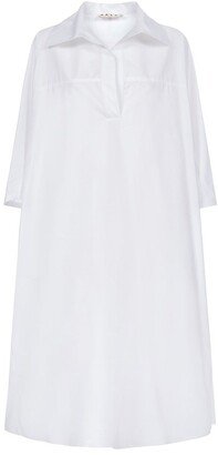 V-Neck Shift Dress