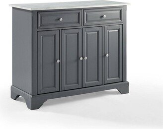 Avery Kitchen Island Gray