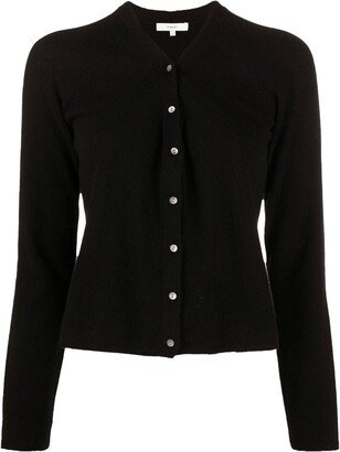 cashmere V-neck cardigan-AG