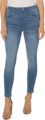 Liverpool Gia Glider Pull-On Ankle Skinny Jeans