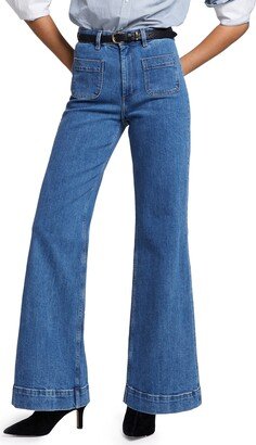 High Waist Flare Jeans