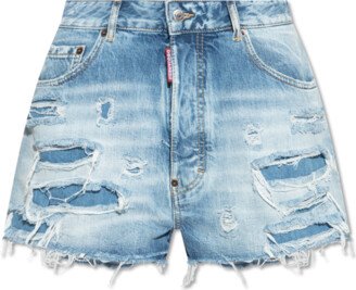 Denim Shorts Light - Blue