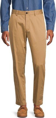 P Perin Relaxed Solid Chino Pants