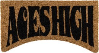 Brown Aces Door Mat