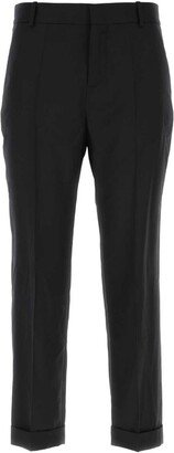 Straight-Leg Tailored Trousers-ET