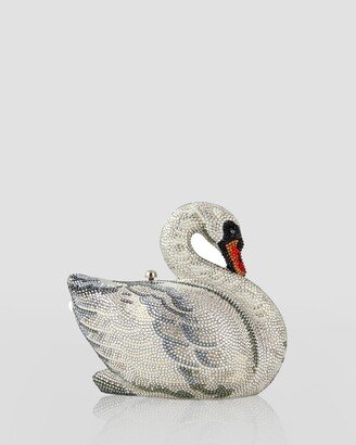 Swan Crystal Minaudiere