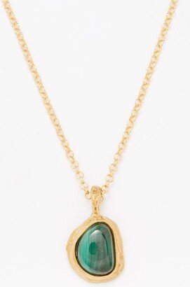 Droplet Of Mountain 24kt Gold-plated Necklace