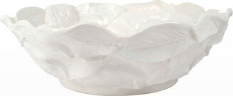 Limoni White Figural Large Serving Bowl