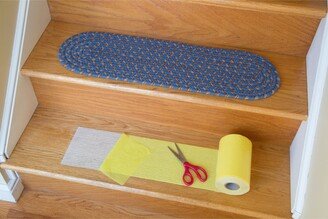 Rhody Rug Yellow Synthetic Non-slip Stair Tread Installation Kit