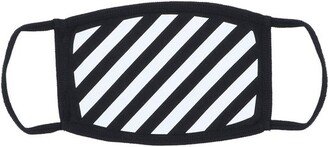 Diag Striped Face Mask