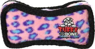 Tuffy Jr Bone2 Pink Leopard, Dog Toy