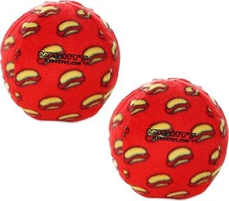 Mighty Ball Large Red, 2-Pack Dog Toys