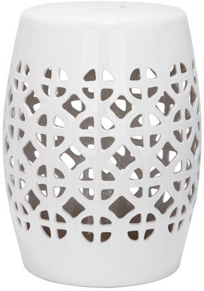 Circle Lattice Garden Stool