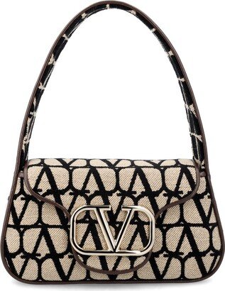 VLogo Signature Foldover Top Tote Bag