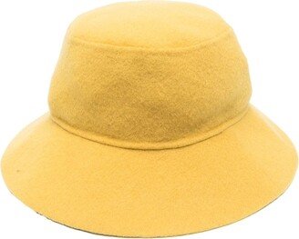 Wide-Brim Wool Hat