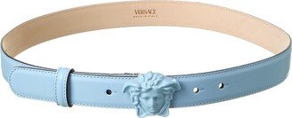 Palazzo Buckle Leather Belt