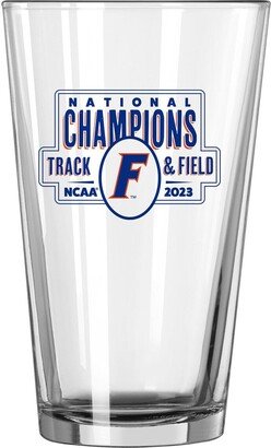 Florida Gators 2023 Ncaa Men's Outdoor Track and Field National Champions 16 Oz Pint Glass