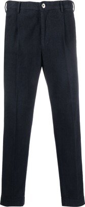 Tapered-Leg Cotton Trousers-AF