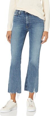 Women's Barbara High Rise Bootcut Crop Jean-AA