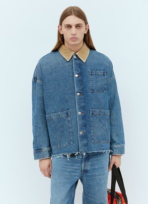 X Jwa Veste Marin Denim Jacket - Man Jackets Blue L