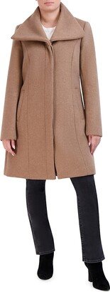 Signature Convertible Wool Blend Peacoat