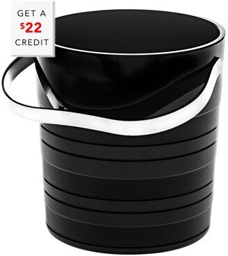 Vinyl Black Ice Bucket With $22 Credit-AA