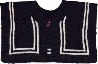 Sailor lambs wool collar