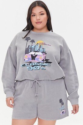 Plus Size Classic 90s Sweatshorts