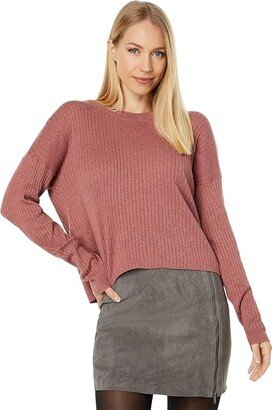 Donegal Lawson Crop Pullover Sweater (Donegal Quartz) Women's Sweater