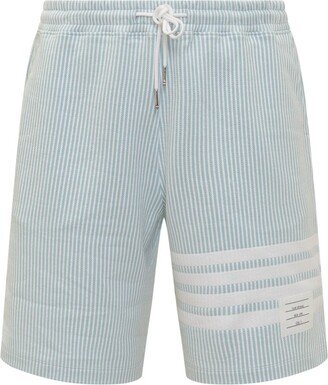 4-Bar Stripe Track Shorts-AA