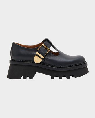 Owena Mary Jane Buckle Loafers