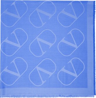 Blue VLogo Scarf