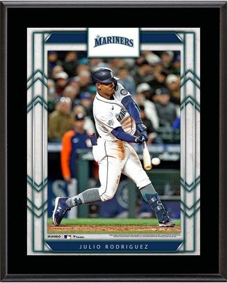 Fanatics Authentic Julio Rodriguez Seattle Mariners Framed 10.5 x 13 Sublimated Player Plaque