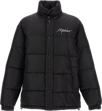 Logo Embroidered Padded Down Jacket